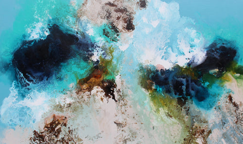 Aqua waters 95x156cm