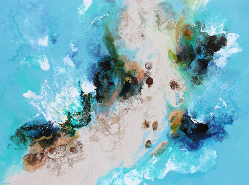 Hideaway Waters 80x106cm