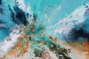 Crystal Waters 95x125cm