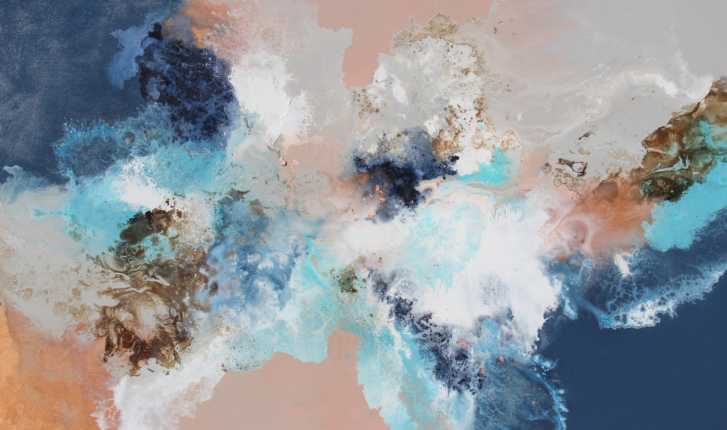 Blue of the Ocean 95x156cm