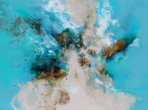 Marine Blues 95x125cm