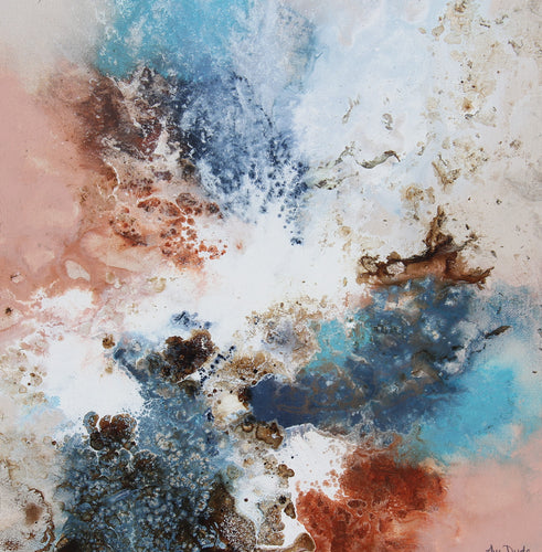 Miniseries Coral wave Mirage 40x40cm