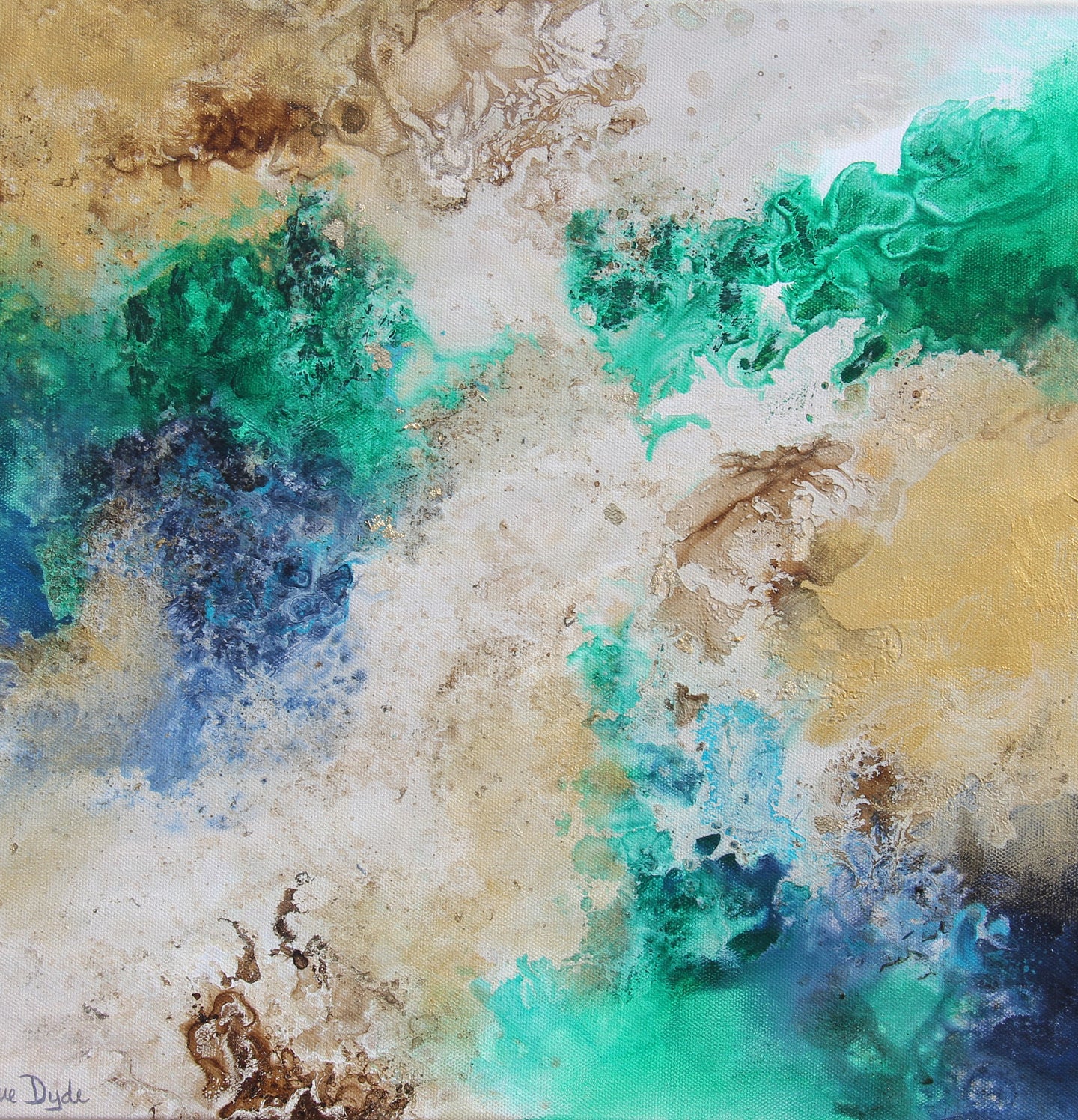 Miniseries Emerald Gold 40x40cm