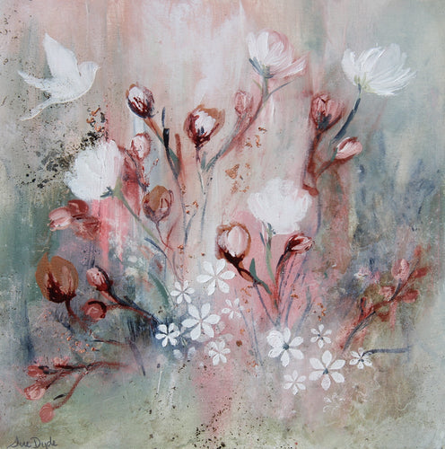 Miniseries Crimson Feather 40x40cm