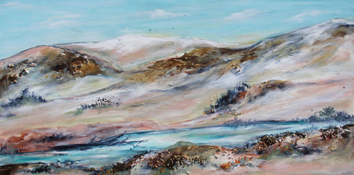 A Rugged land 80x156cm