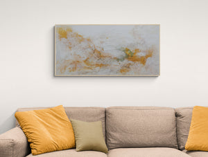 Pearls of gold 65x125cm